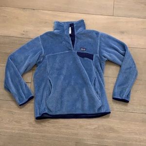 Light blue patagonia pullover